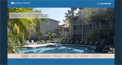 Desktop Screenshot of lincolnpointeapartments.com